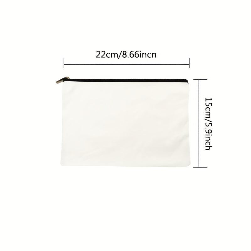 Girl Print Cosmetic Bag Adorable Roomy Zipper Makeup Pouch Travel Organizer