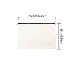 Girl Print Cosmetic Bag Adorable Roomy Zipper Makeup Pouch Travel Organizer