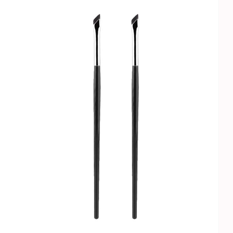 Diagonal Blade Eyeliner Brush Sickle Flat Eye Face Down To The Silkworm Eye
