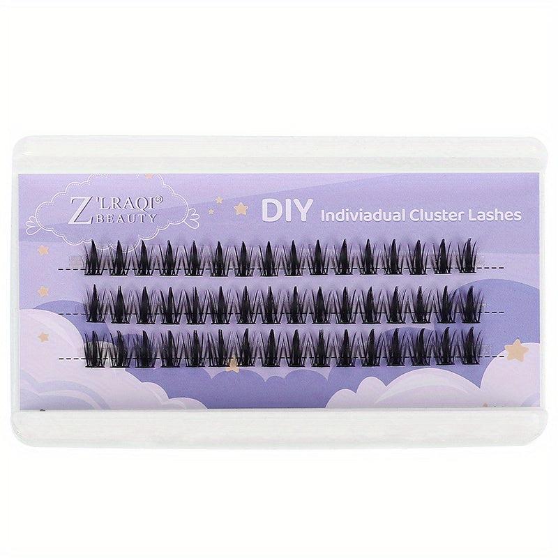 3 Rows Cluster Lashes Flower Fairy False Eyelashes Thick Chemical Fiber
