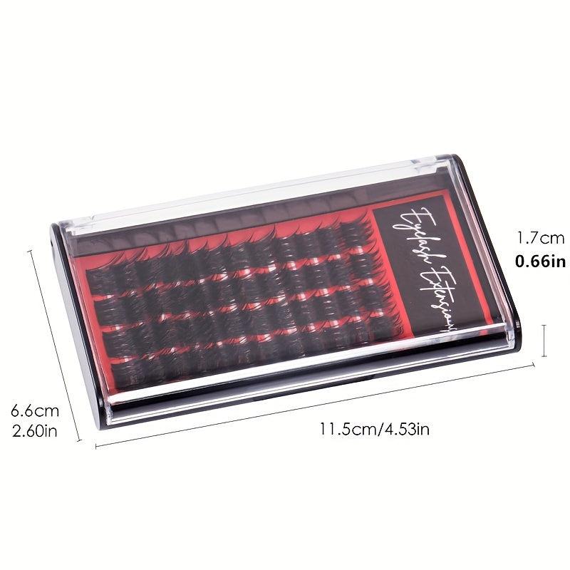 DIY Cluster Lashes Segmented Thick Lashes DM008