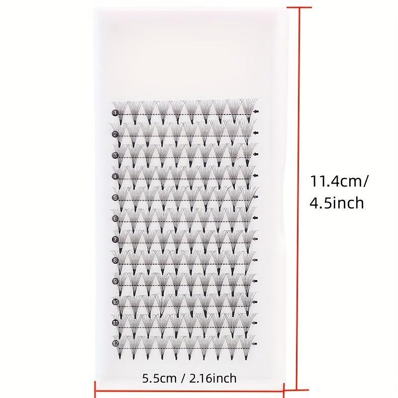 120 Clusters DIY Eyelash Extension Kit for Natural Look