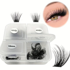 DIY Lash Extension 96pcs Personal Lash Cluster 10-16mm False Eyelashes