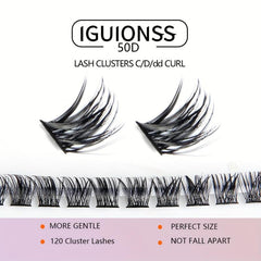 50D Cluster Eyelash Extension Faux Mink False Lashes