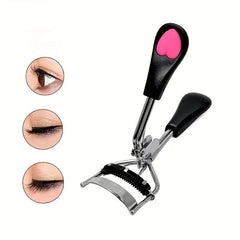 Wide Angle Hearts Eyelash Curler with False Eyelash Comb