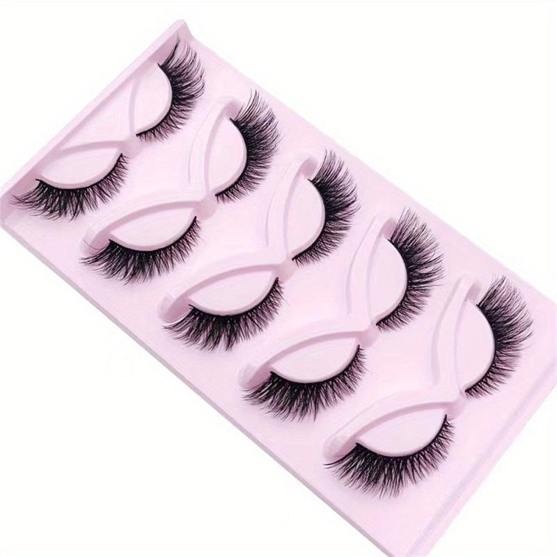 Fluffy Fox Eye False Eyelashes Natural Look Extensions For Dramatic Eyes
