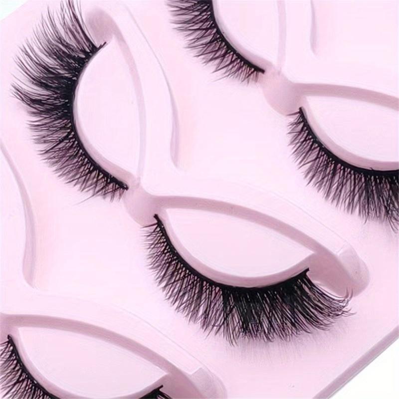 Fluffy Fox Eye False Eyelashes Natural Look Extensions For Dramatic Eyes