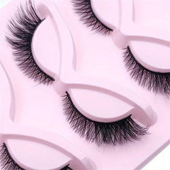 Fluffy Fox Eye False Eyelashes Natural Look Extensions For Dramatic Eyes