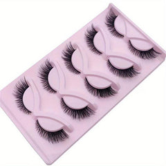 Fluffy Fox Eye False Eyelashes Natural Look Extensions For Dramatic Eyes