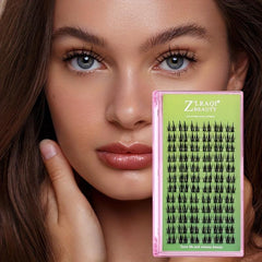 12 Rows Cluster Lashes Enlarge Eyes Cat Fairy False Eyelashes Lightweight