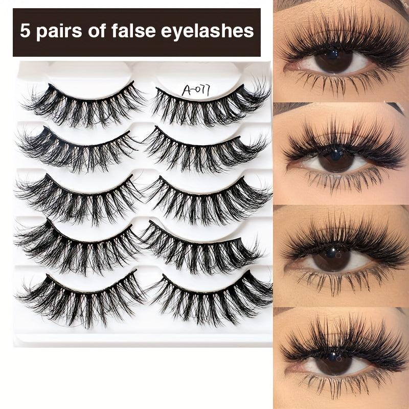 Thick Crossed Lashes False Eyelashes for Big Eye Makeup