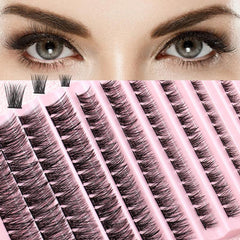 148 Pcs D Curl 6-14mm Lash Clusters Individual Lashes