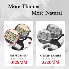 Short Natural Look False Eyelashes TS08