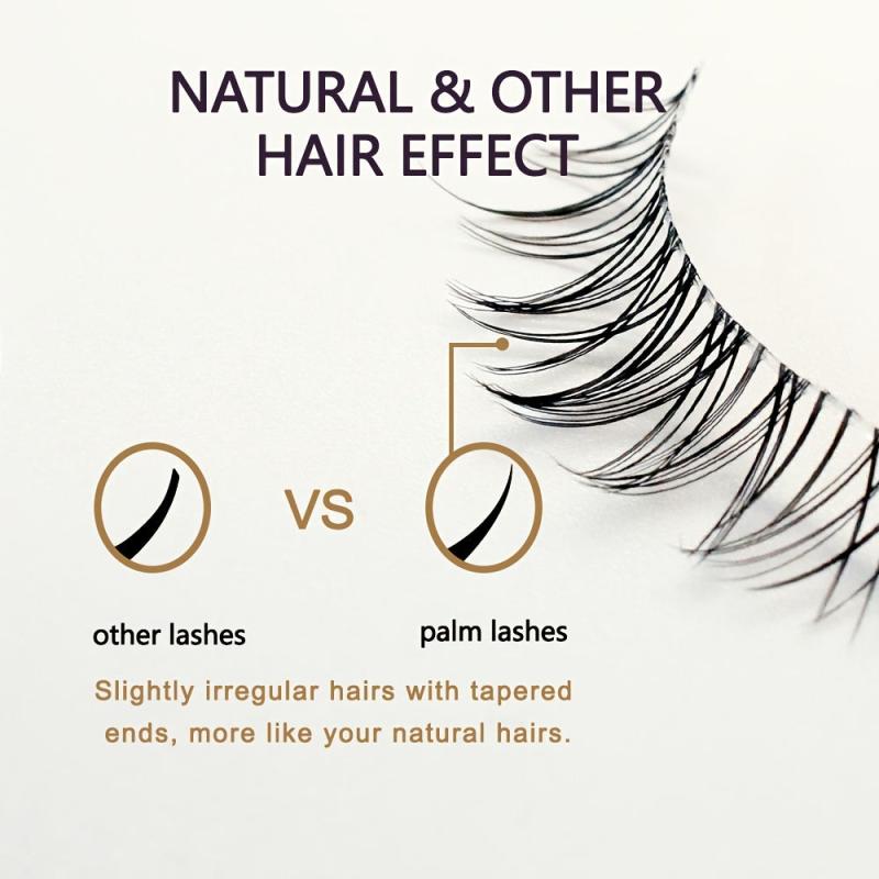Short Natural Look False Eyelashes TS08