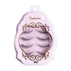 Anime False Eyelashes Sunflower Style Cosplay Lashes