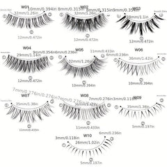 Anime False Eyelashes Sunflower Style Cosplay Lashes
