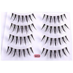 Anime False Eyelashes Sunflower Style Cosplay Lashes