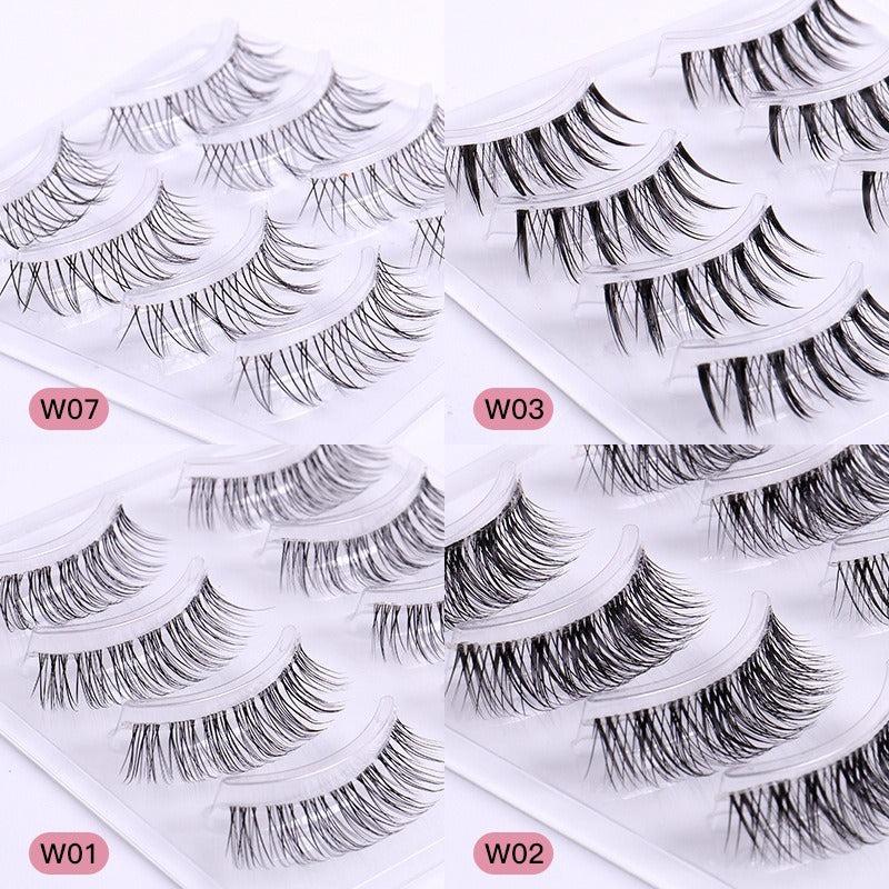 Anime False Eyelashes Sunflower Style Cosplay Lashes