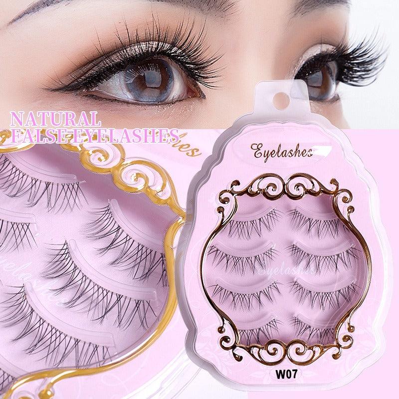 Anime False Eyelashes Sunflower Style Cosplay Lashes