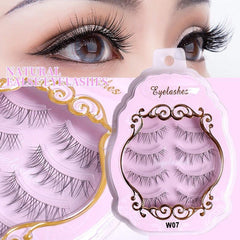 Anime False Eyelashes Sunflower Style Cosplay Lashes
