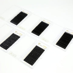 12mm Individual Lashes 0.1mm C Curl Long False Eyelashes