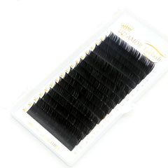 12mm Individual Lashes 0.1mm C Curl Long False Eyelashes