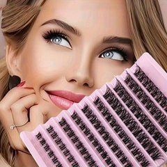 100pcs 8-16mm Mix D Curl Cluster Lashes Individual Lashes Lash Extensions