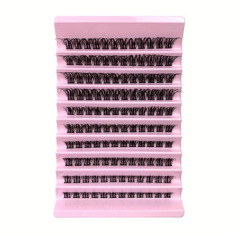 100pcs 8-16mm Mix D Curl Cluster Lashes Individual Lashes Lash Extensions