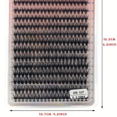 DIY Lash Extension Kit Cluster False Eyelashes 280 Pcs