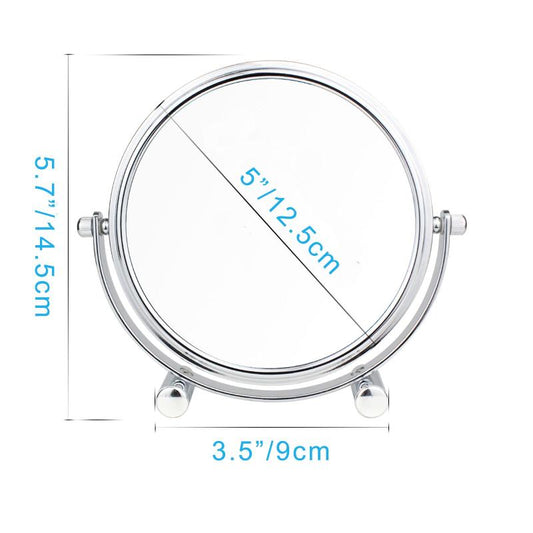 Double Sided 10X 1X Makeup Mirror with Stand
