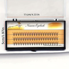 6 Boxes Lash Clusters 8 13MIX DIY Eyelash Extensions Natural Long Thick Individu