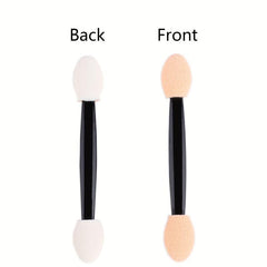 400PCS Eyeshadow Sponge Applicators Dual Sides Brushes