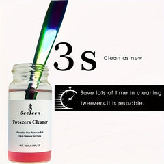 Eyelash Extension Tweezers Cleaner Tool