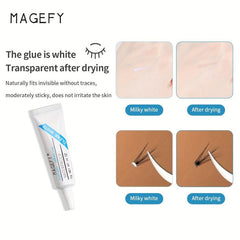 240pcs 11 15mm False Eyelashes Set Light Unburdened Glue & Tool