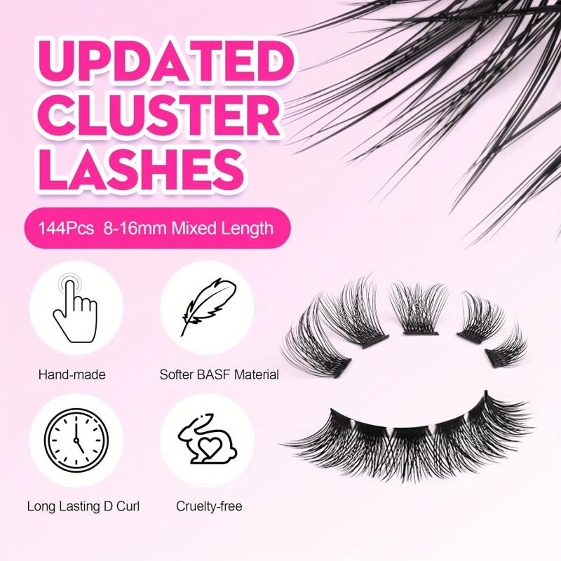 DIY Lash Extension Kit with Strong Hold Lash Bond & Seal, Tweezers