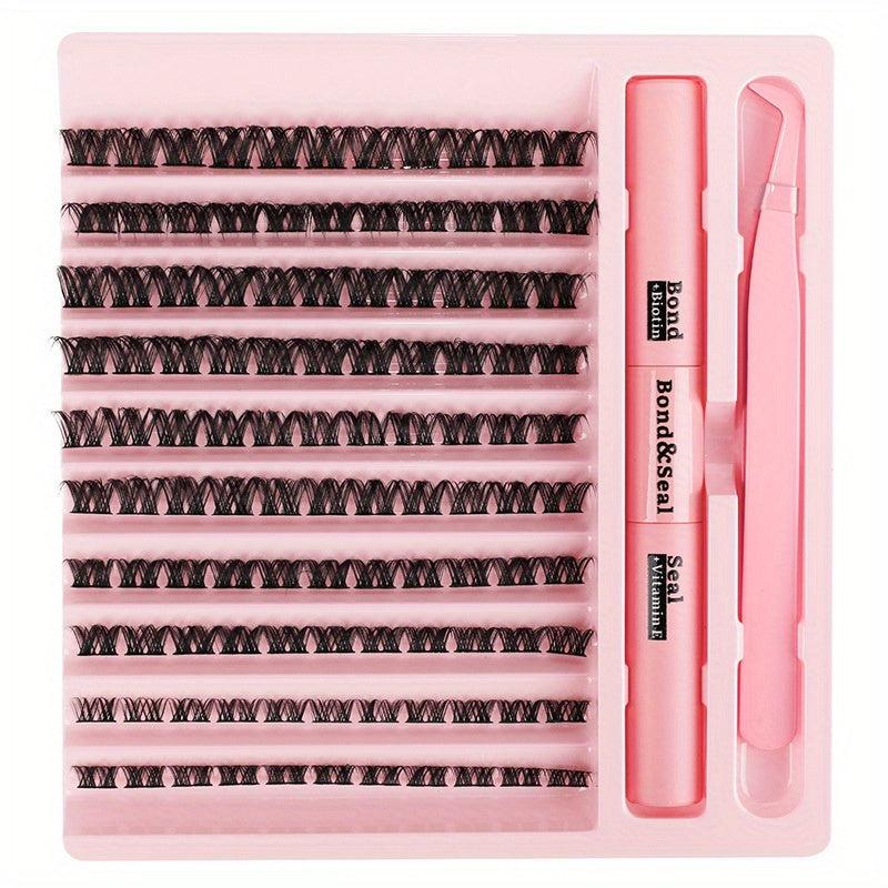 DIY Lash Extension Kit with Strong Hold Lash Bond & Seal, Tweezers