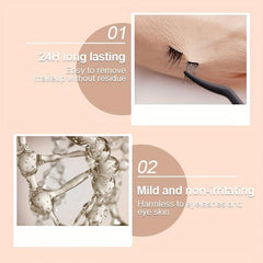 Waterproof Eyelash Glue 8ml Professional Strong Hold DIY Glue Hypoallergenic