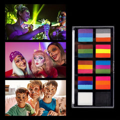 Water Soluble Elf Fairy Palette for Halloween Christmas Face Painting