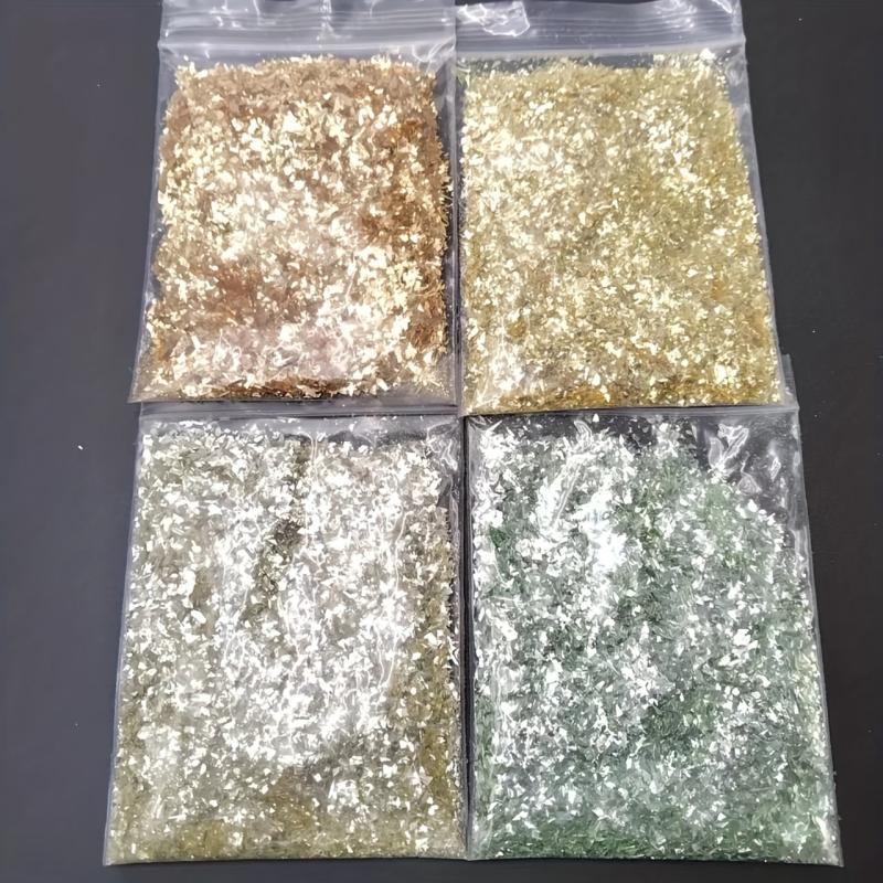 Golden Onion Powder Nail Art Sequins Glitter Powder 10g Pack