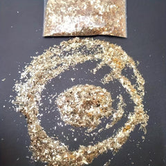 Golden Onion Powder Nail Art Sequins Glitter Powder 10g Pack