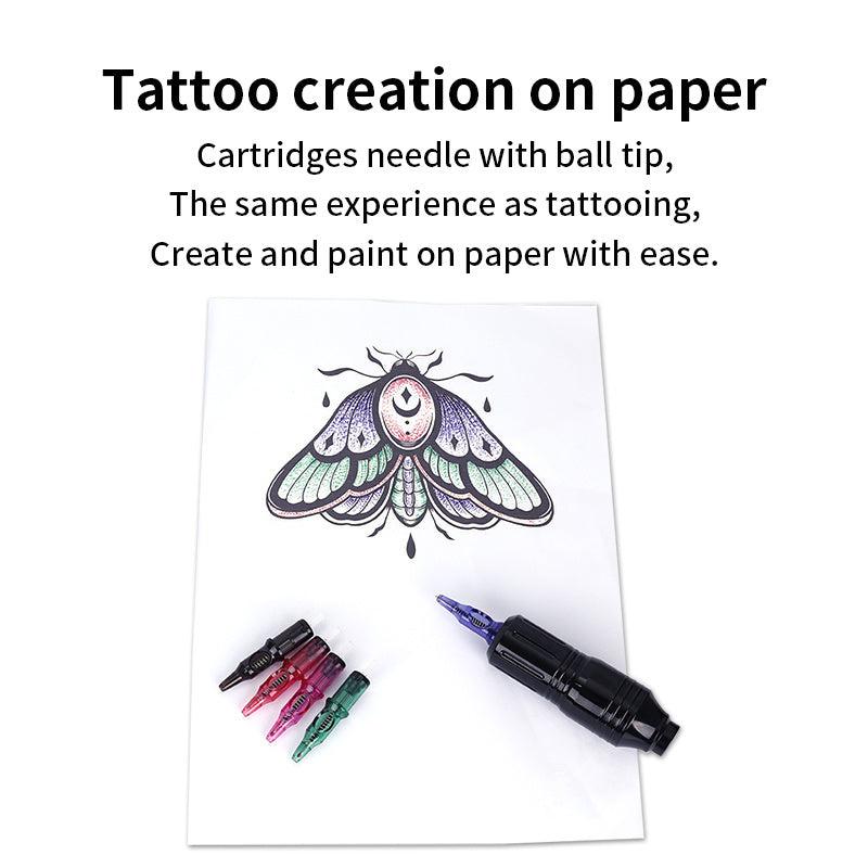 Practice Tattoo Pen Cartridges, Improve Skills