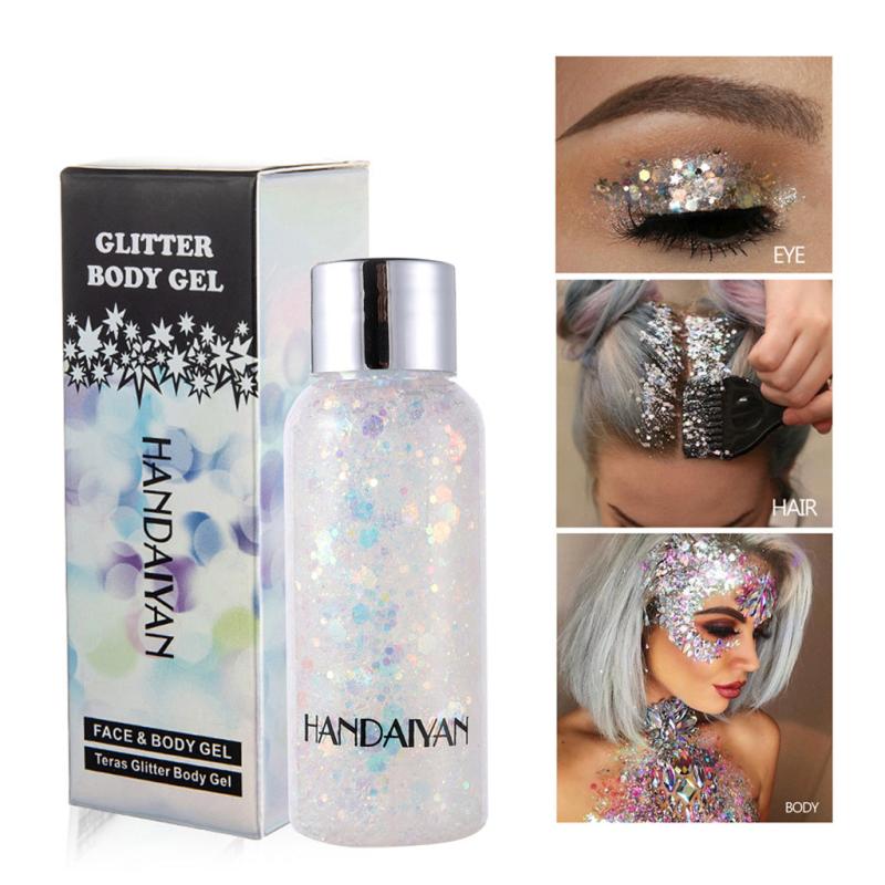 Glitter Gel for Face Hair Nails Body