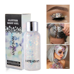 Glitter Gel for Face Hair Nails Body