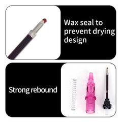 Dotwork Tattoo Cartridge Needles for Paper Practice, Ballpoint Style