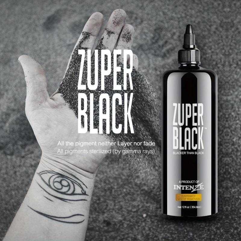 Professional 12oz Tattoo Ink Set - Silicone and Leather Friendly Pigment