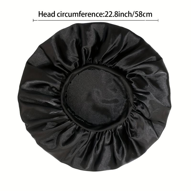 Satin Silky Bonnet Sleep Cap for Women