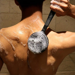 Silicone Back Scrubber for Shower Bath Brush with Long Handles