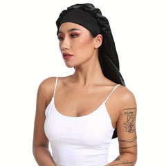 Satin Sleep Bonnet for Women Extra Large Hair Cap for Sleeping and Hair