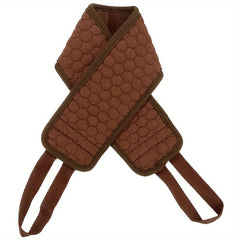 Exfoliating Back Scrubber & Sponge Pad Set for Shower Bath
