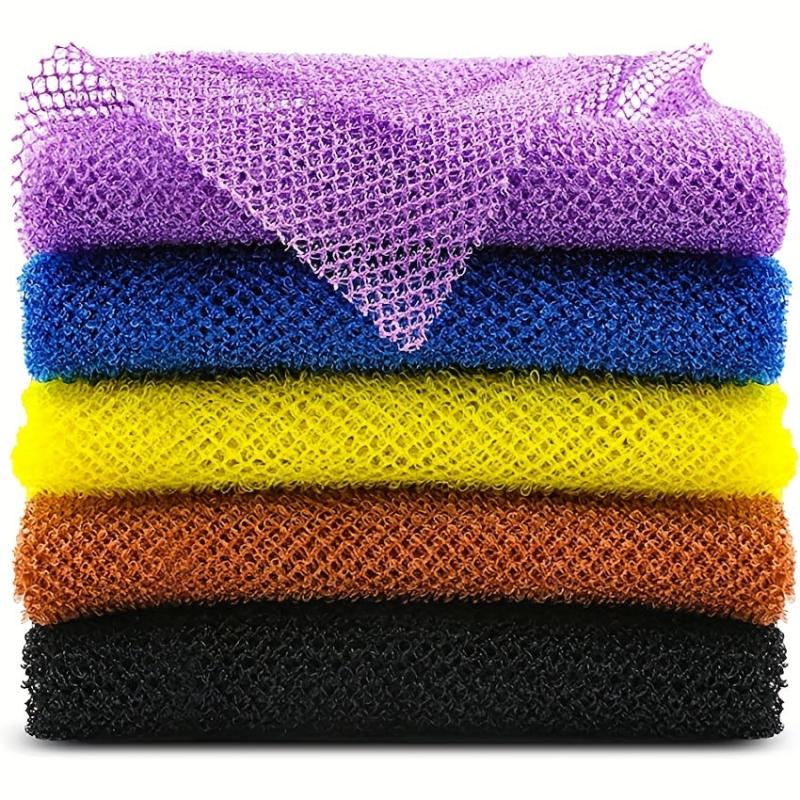 African Net Bath Sponge Exfoliating Shower Scrubber